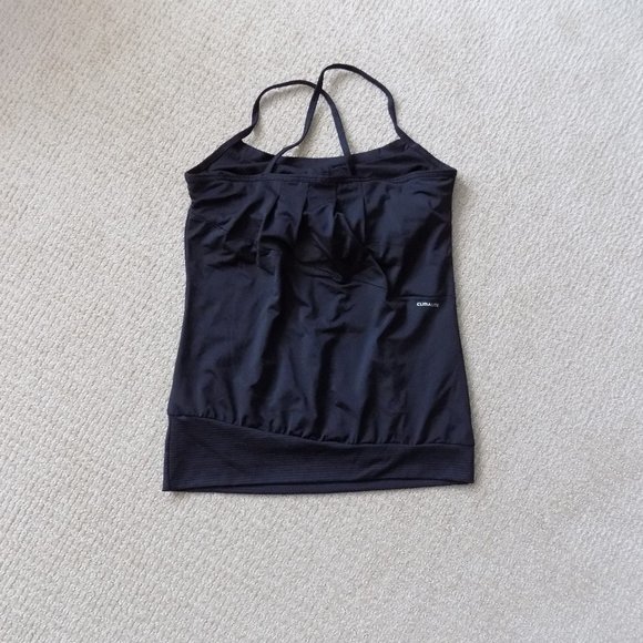 NEW WOMENS ADIDIAS 3 STRIPES CLIMA 365 TANK TOP - Picture 2 of 2